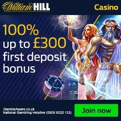 William Hill Casino Bonus Code 2017