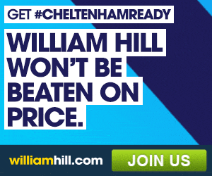 Bet on Cheltenham at William Hill!