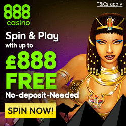 888 Casino FreePlay