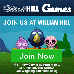 Embark on 16 Days of Gaming Giveaways at William Hill Games